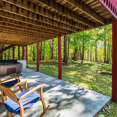 Hot Tub, Large Deck, Wifi, Fire Pit At Chalet Cabin Morton Grove Εξωτερικό φωτογραφία